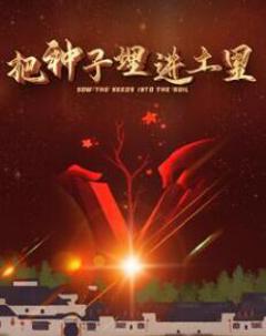 把种子埋进土里