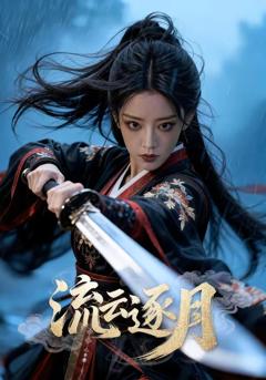 《流云逐月》