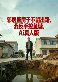 《邻居盖房子不留出路我反手挖鱼塘》